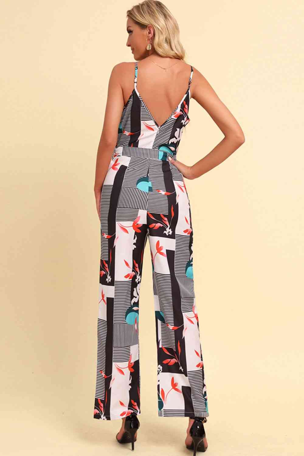 Stilla | Spaghetti Strap Bundet Jumpsuit