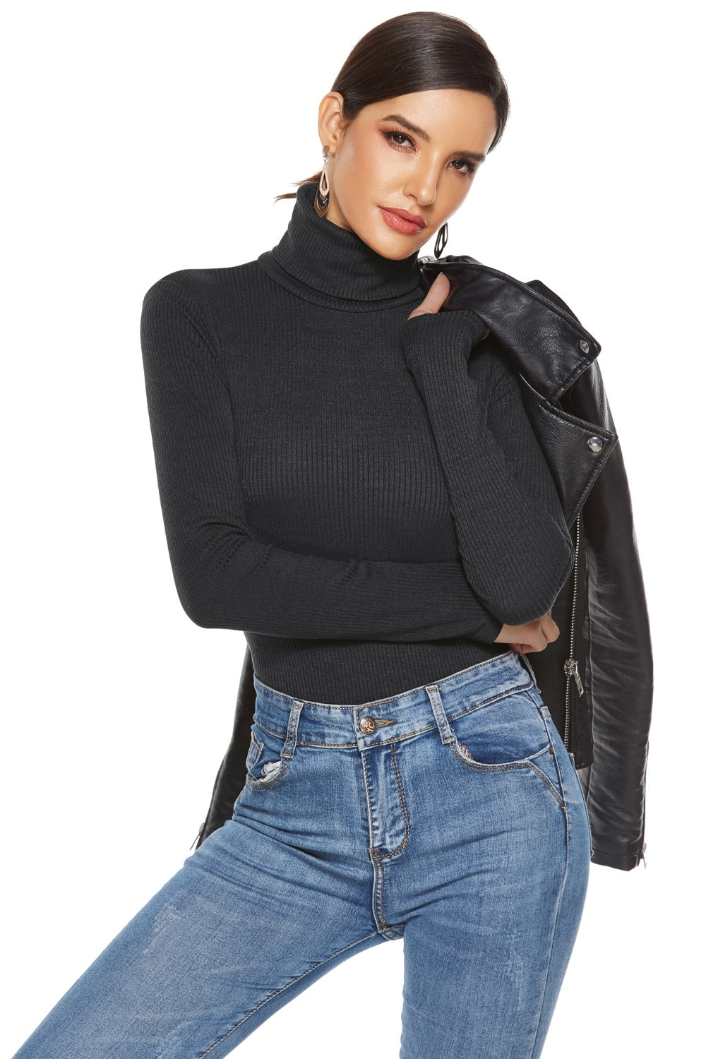 Stilla | Turtleneck Langærmet Bodysuit