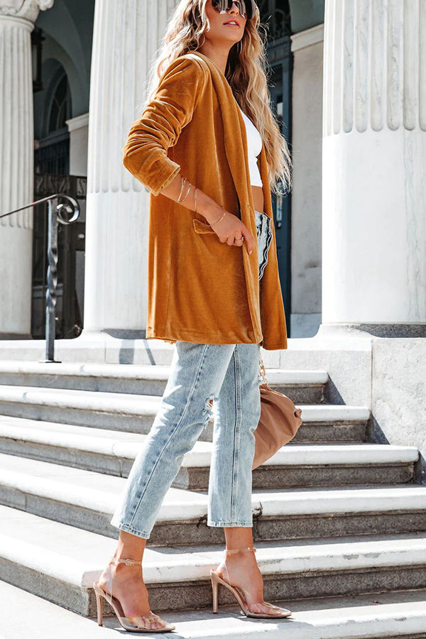 Stilla | Billede Perfekt Velours Blazer