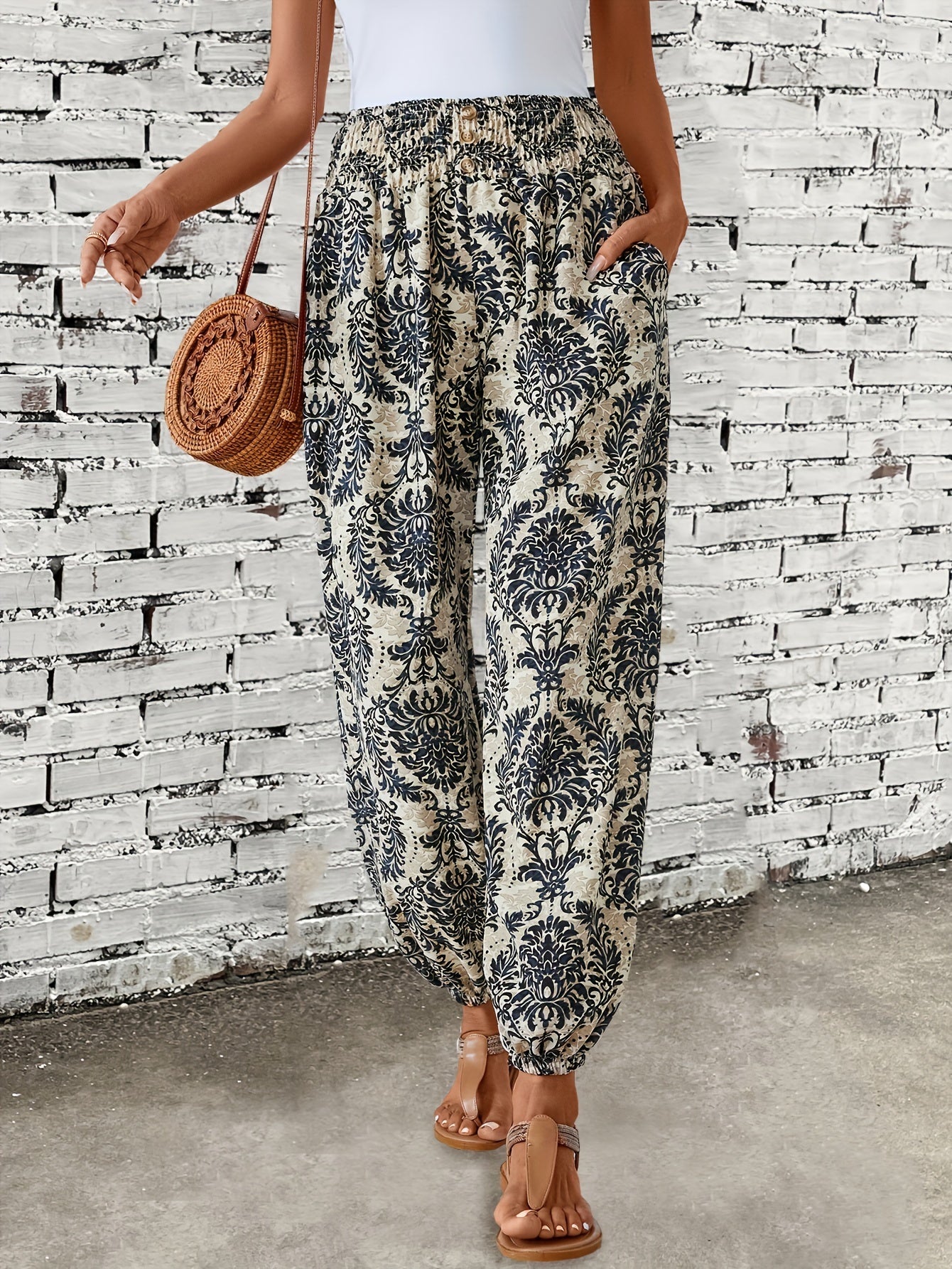 Stilla | Elegant Boho Bukser Til Damer