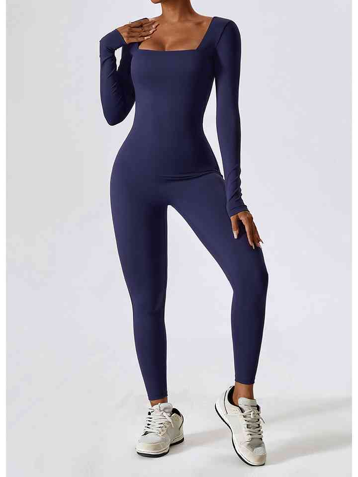 Stilla | Hals Lange Ærmer Sports Jumpsuit