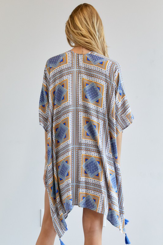 Stilla | Kortærmet Loose Kimono