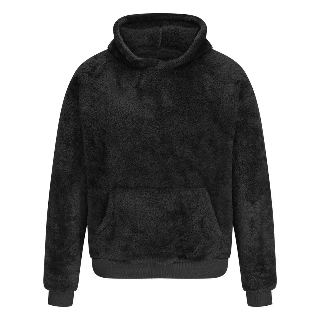 Stilla | Varm, Fluffy Hætte Sweatshirt