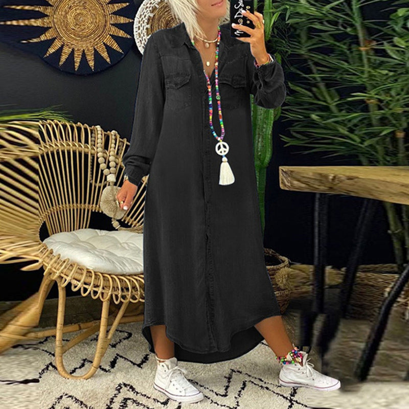Stilla | Behagelig Denim Kjole