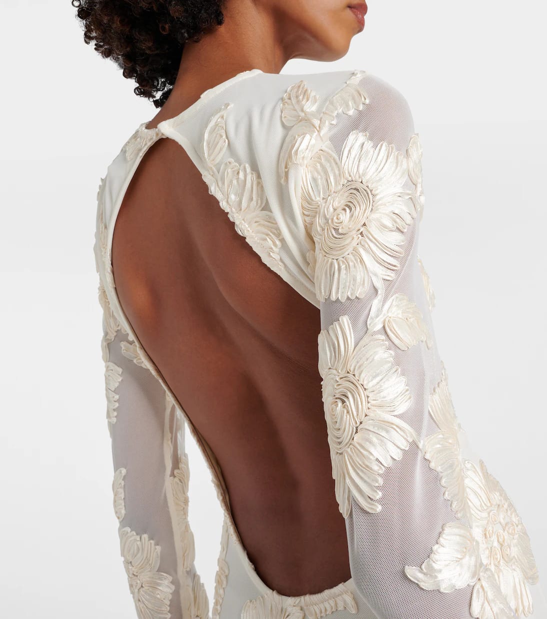 Stilla | Bridal Rosita Mesh Mini Kjole