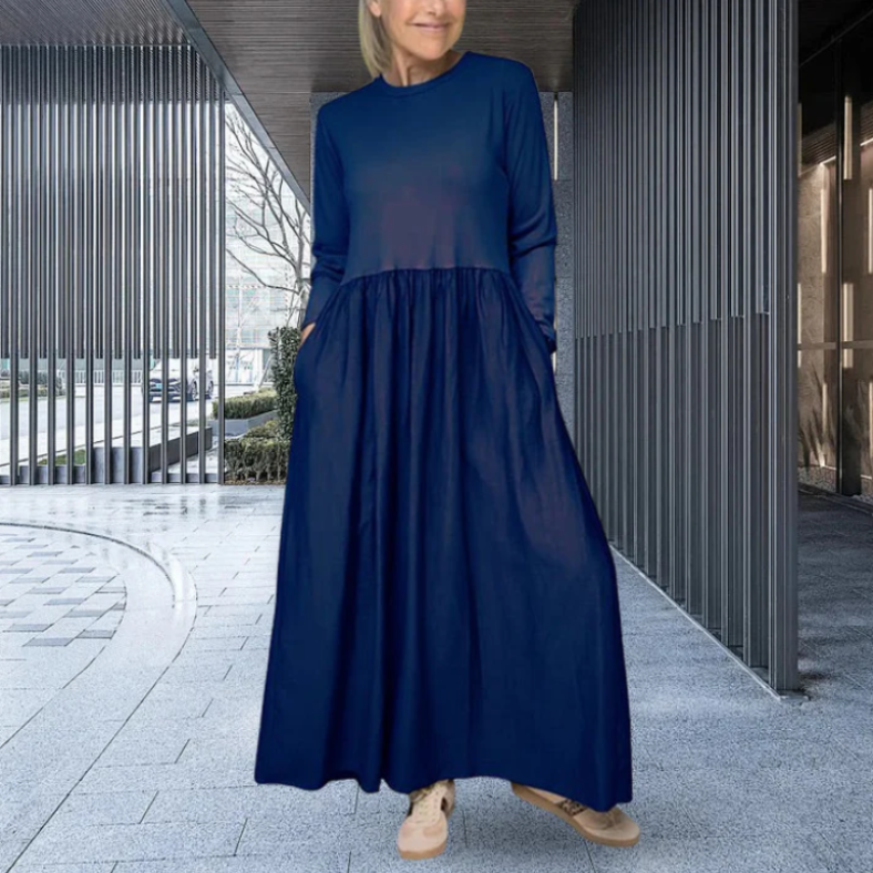 Stilla | Elegante Kjole Med Flydende Vase