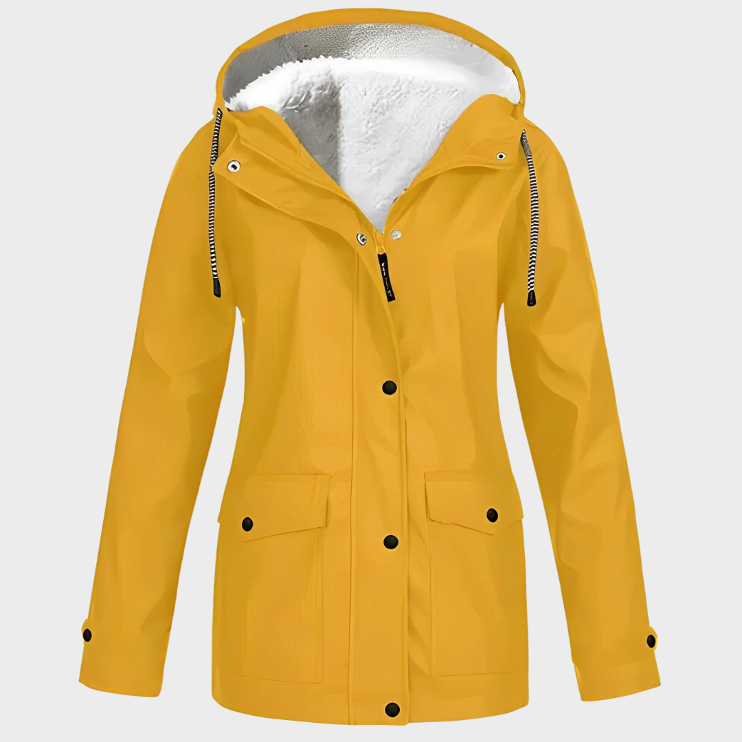 Stilla | Fleece Fôret Regnjakke