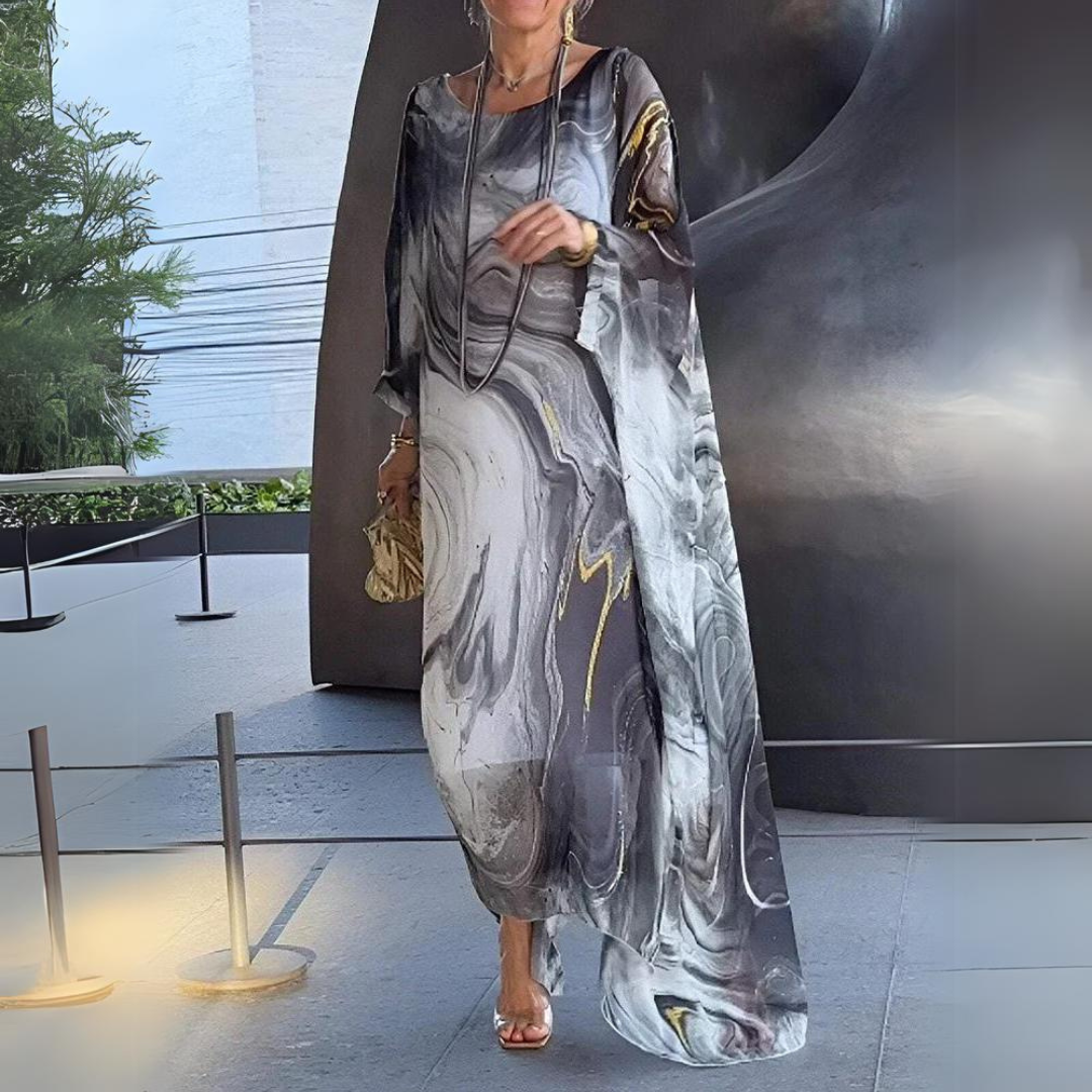 Stilla | Elegant Kjole Af Silke Musselin