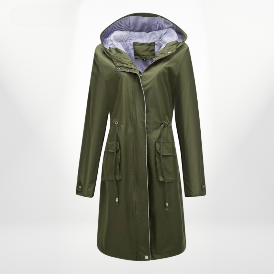 Stilla | Enkel Vandtæt Trenchcoat