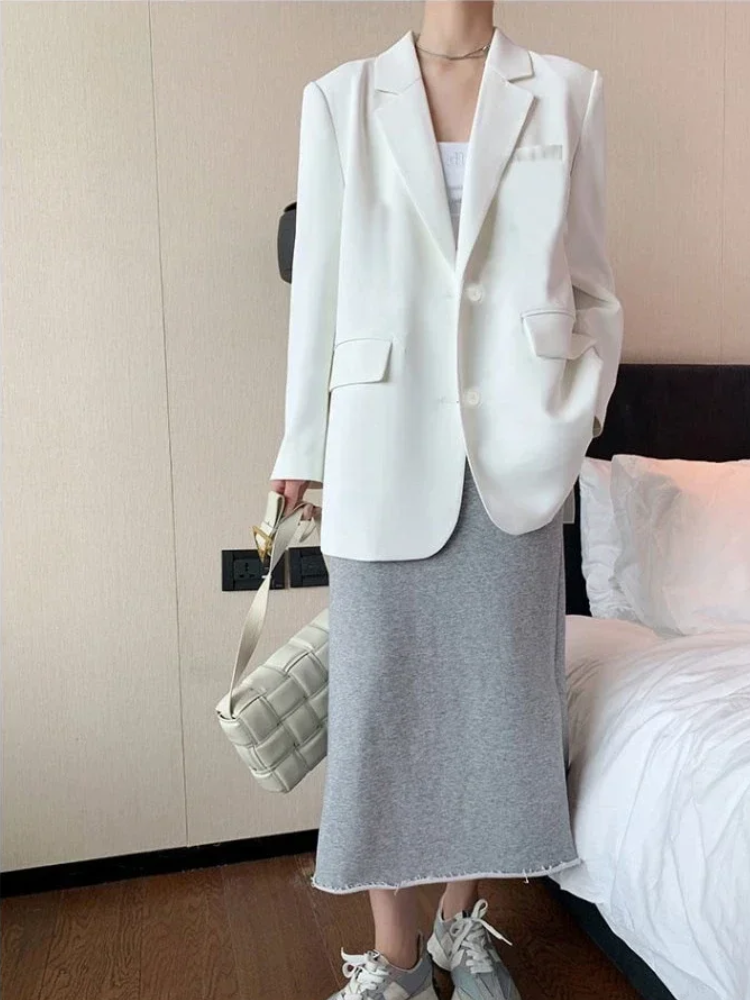 Stilla | Slim Fit Lang Blazer til Kvinder