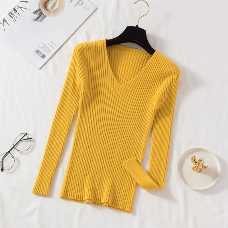 Stilla | Trøje Slim Fit V Hals Sweater
