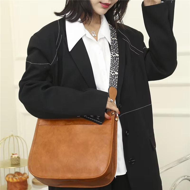 Stilla | Klassisk Læder Skulder Crossbody Taske