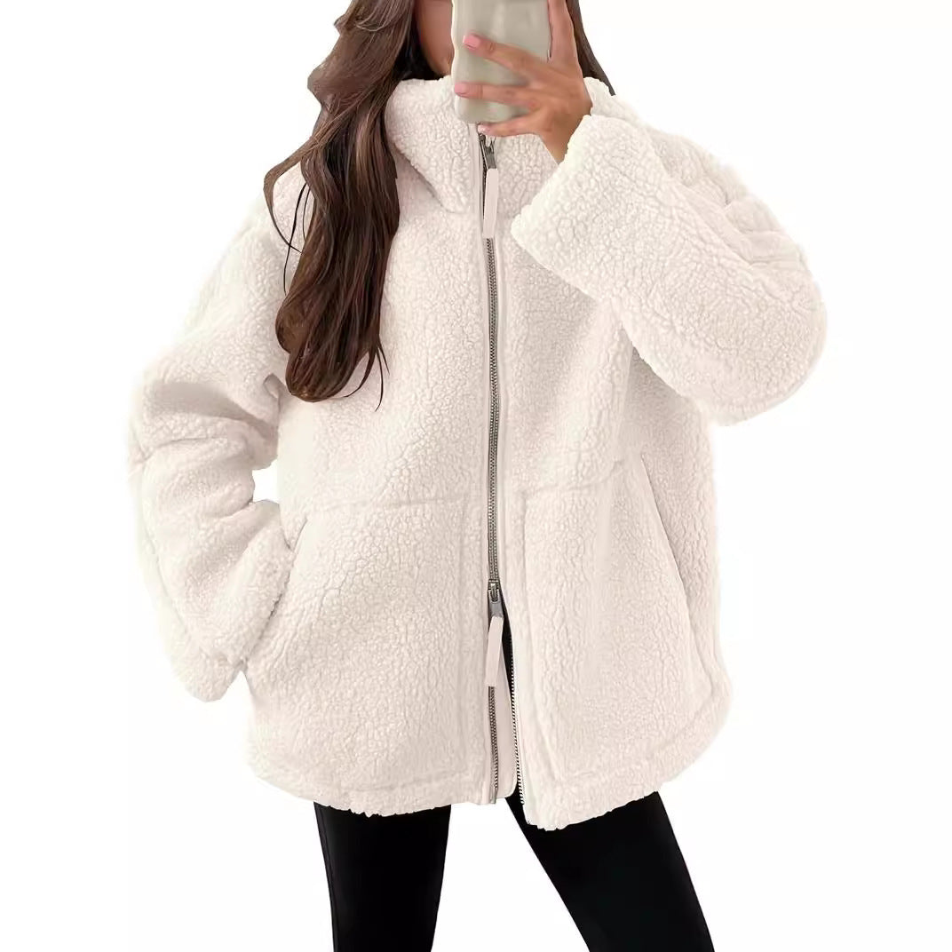 Stilla | Cosy Zip up Teddy Fleece Jakke Trøje