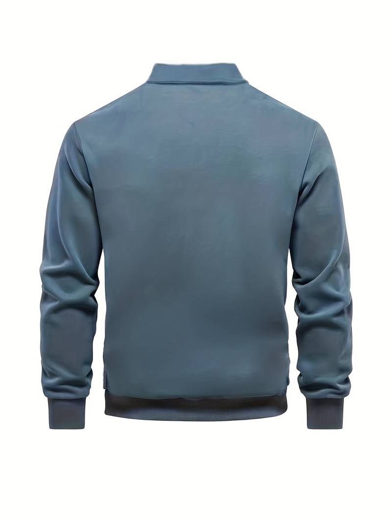 Stilla | Zip-Up Rugby Polo Shirt