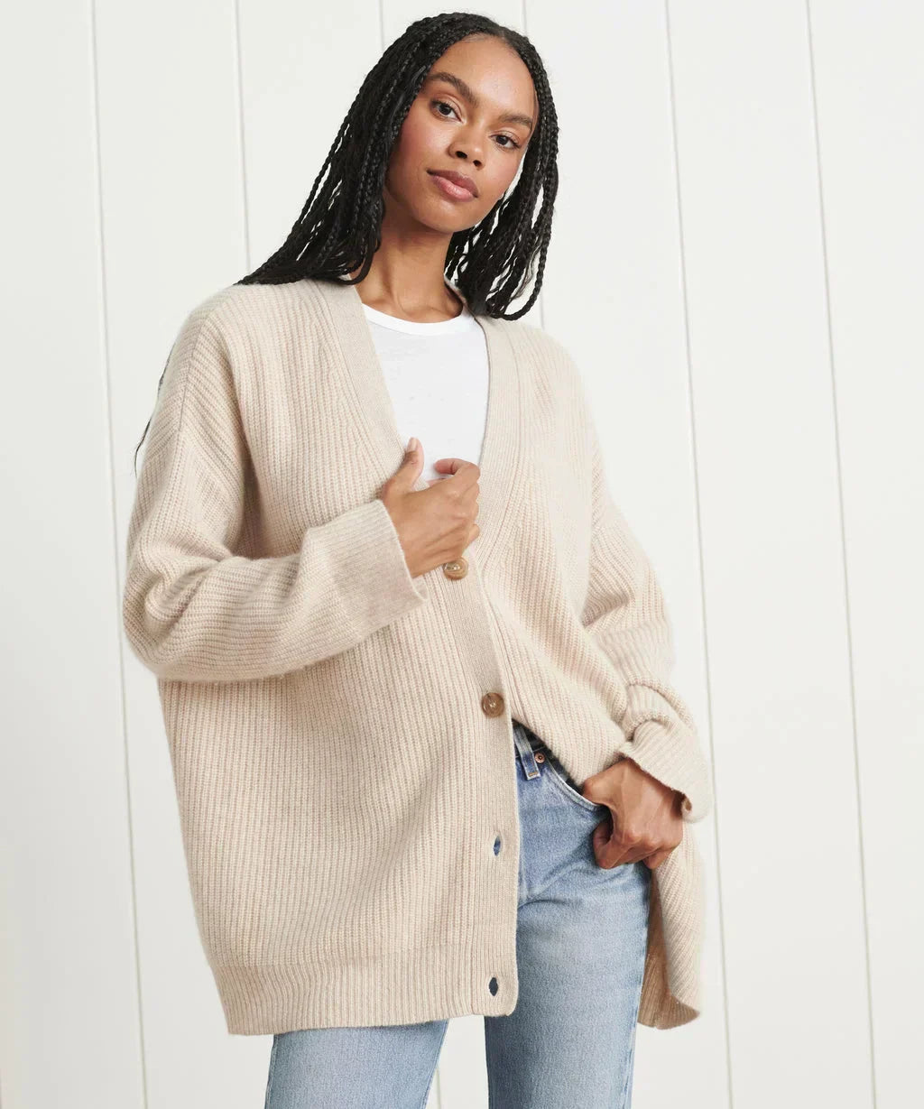 Stilla | Komfort Og Elegance Lang Cardigan