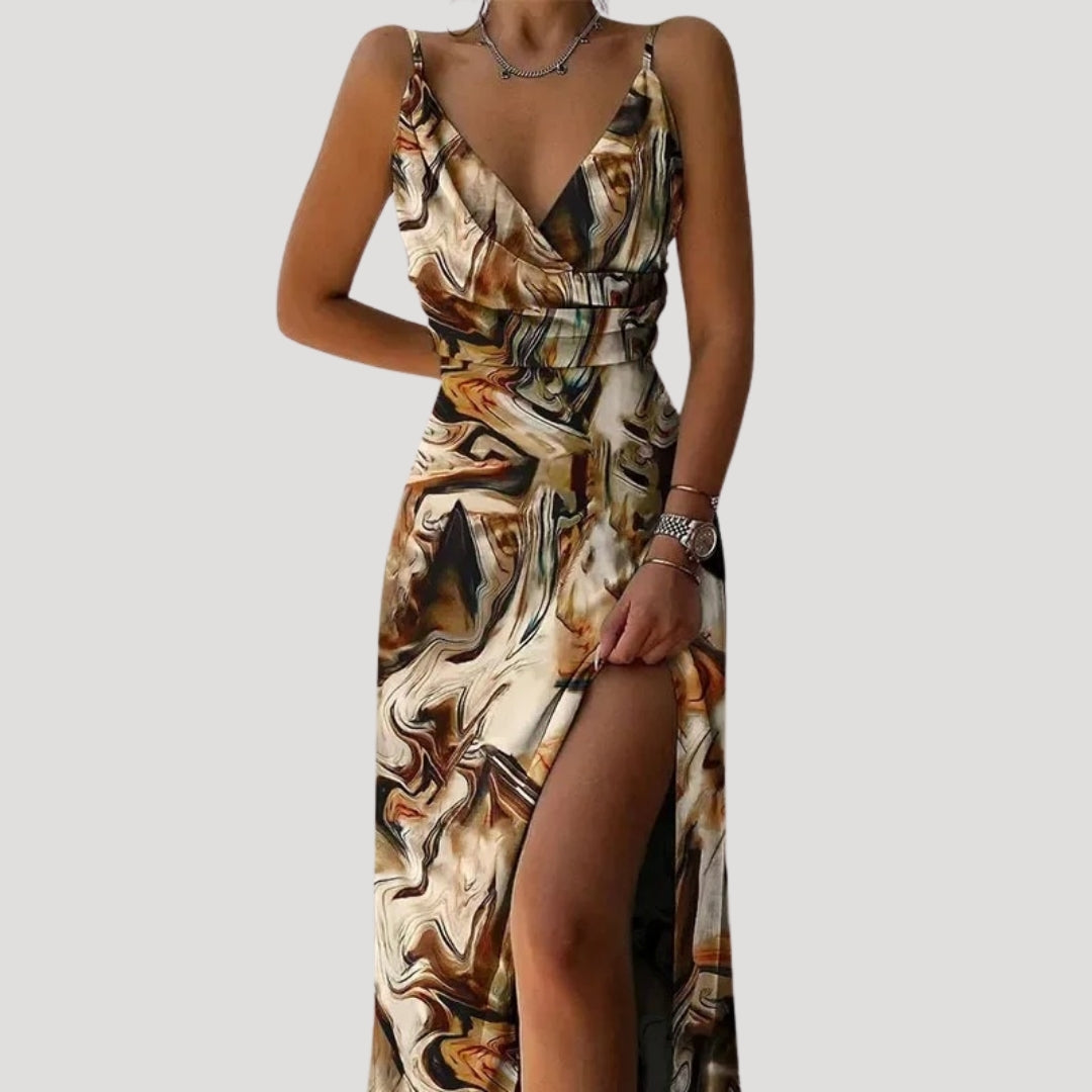Stilla | Kvinders Blomsterprint Sommer Maxi Kjole