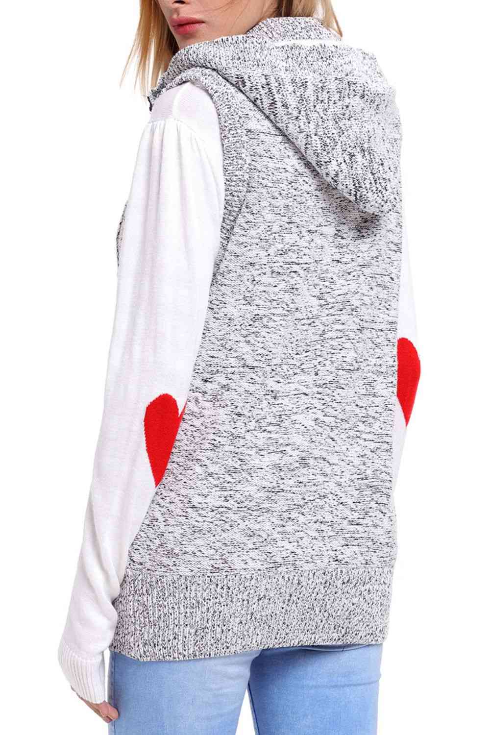 Stilla | Lynlås Lukning Hætte Sweater Vest