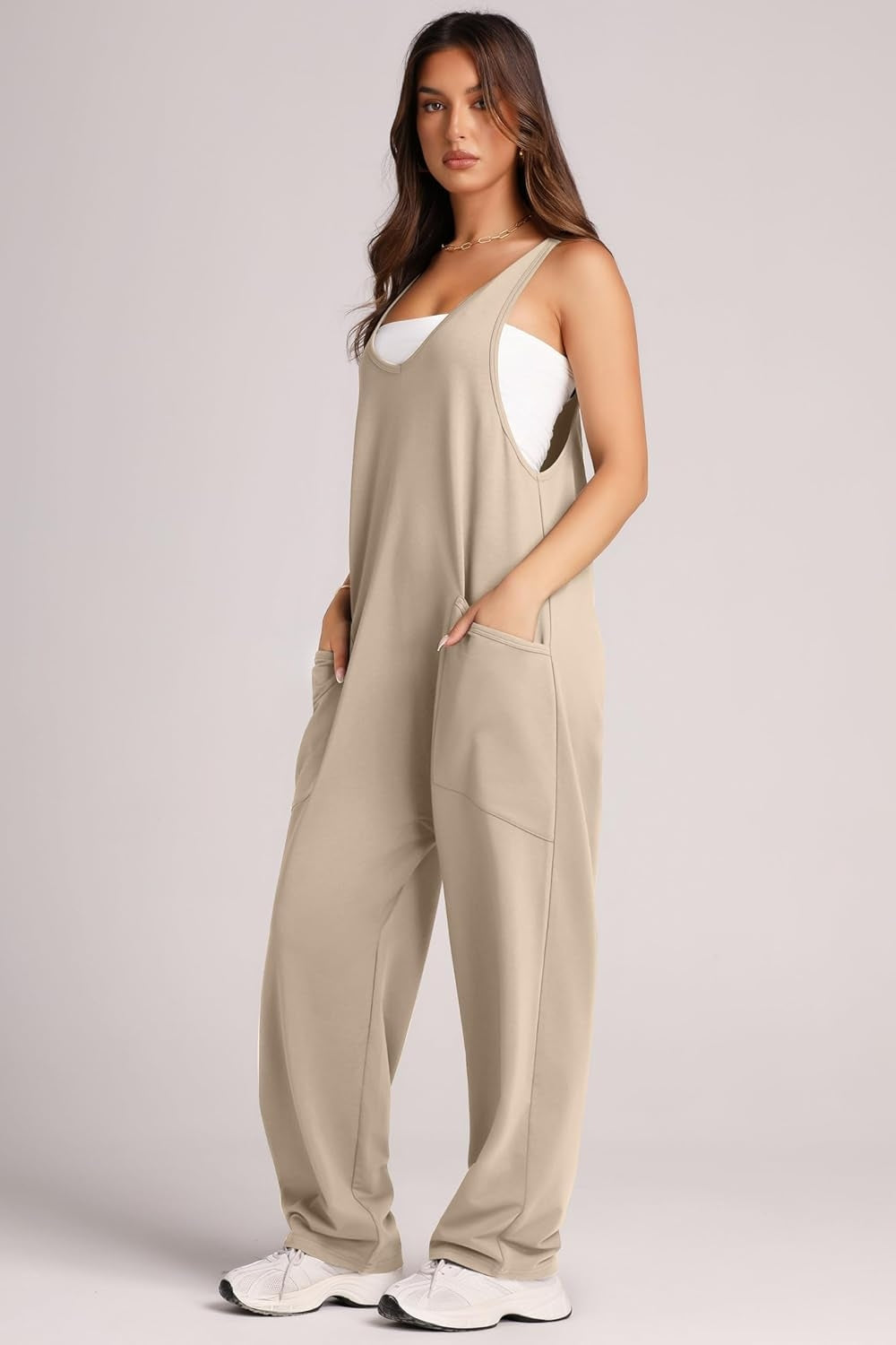 Stilla | Strop Jumpsuit Med Lommer