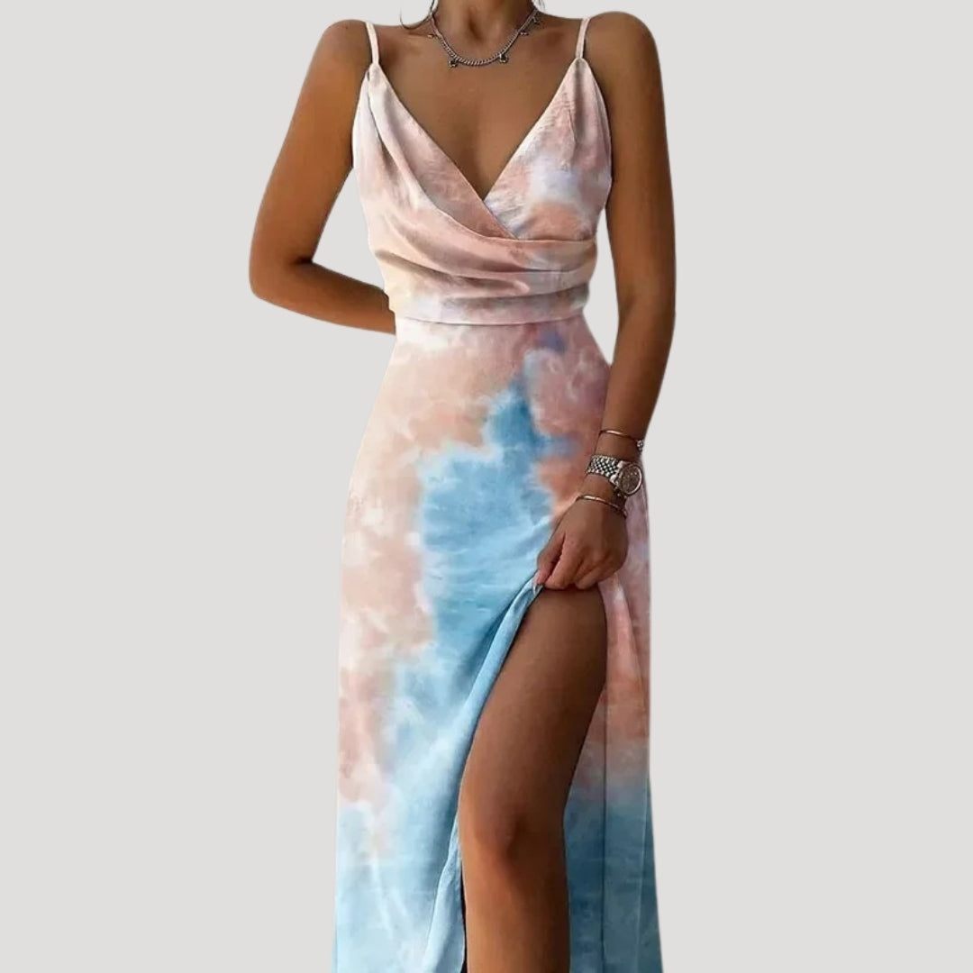 Stilla | Kvinders Blomsterprint Sommer Maxi Kjole