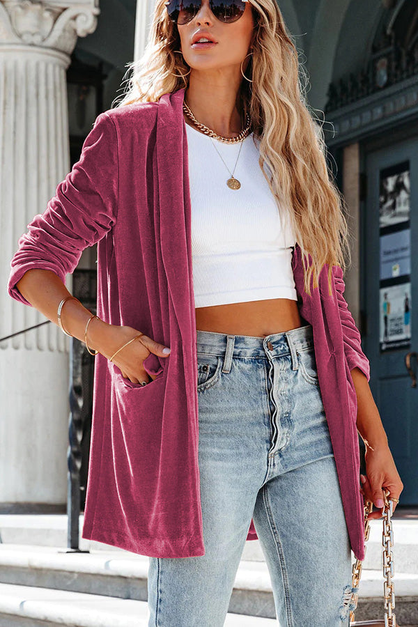 Stilla | Billede Perfekt Velours Blazer