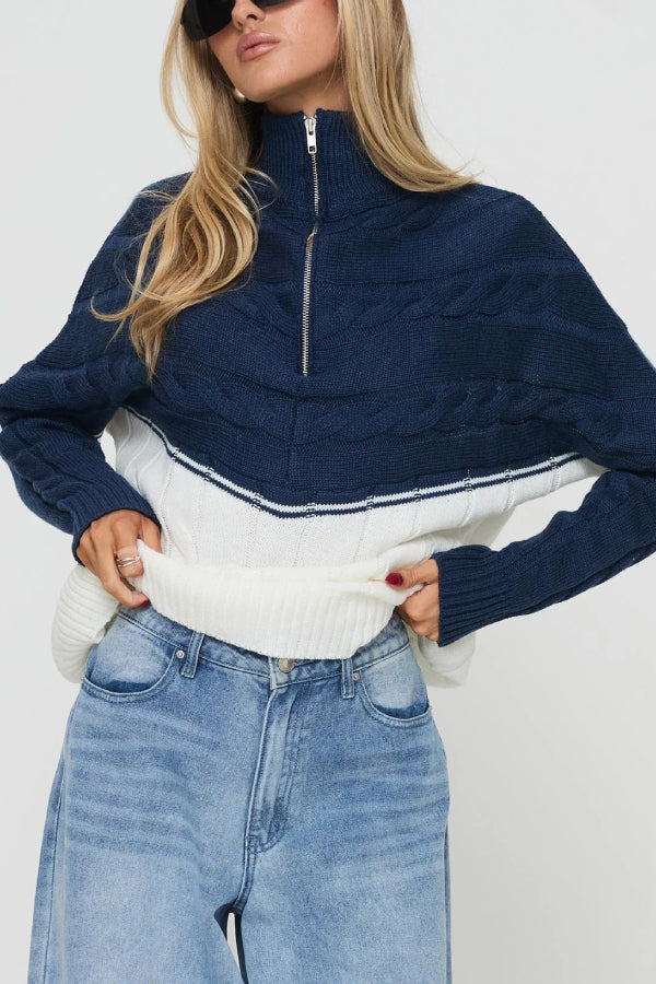 Stilla | Fjerdedel lynlås pullover San Seb