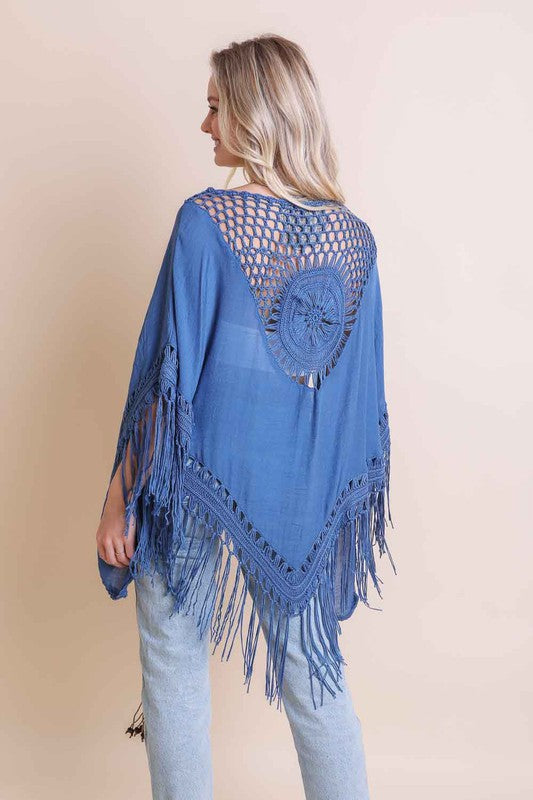 Stilla | Medaillon Frynse Kimono