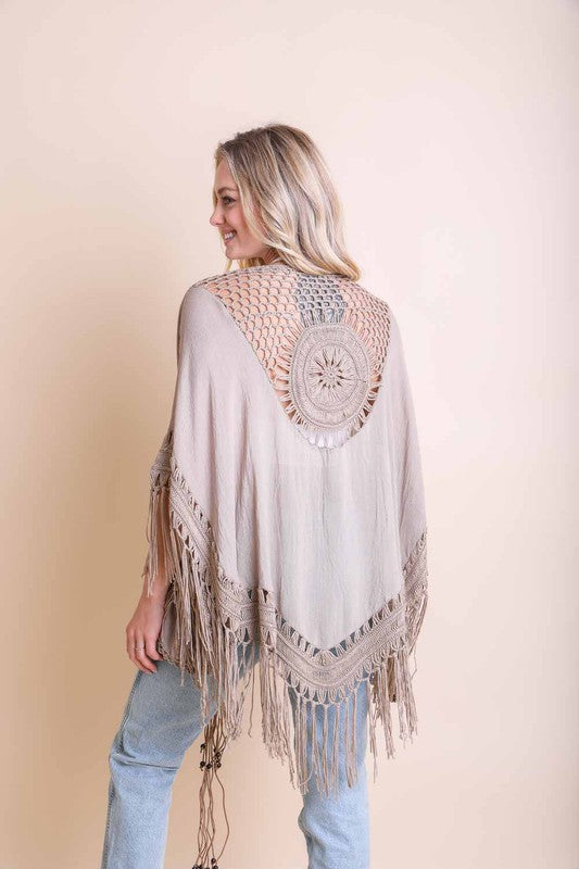 Stilla | Medaillon Frynse Kimono