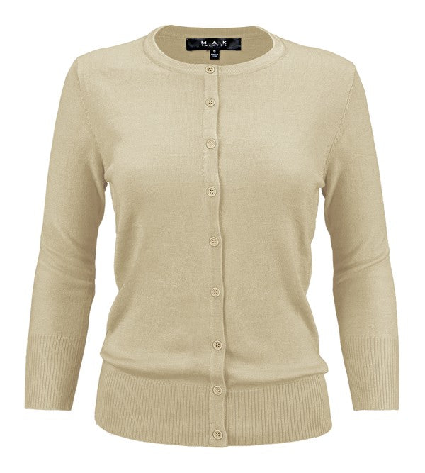 Stilla | Knapper Ned Strik Kardigan Sweater