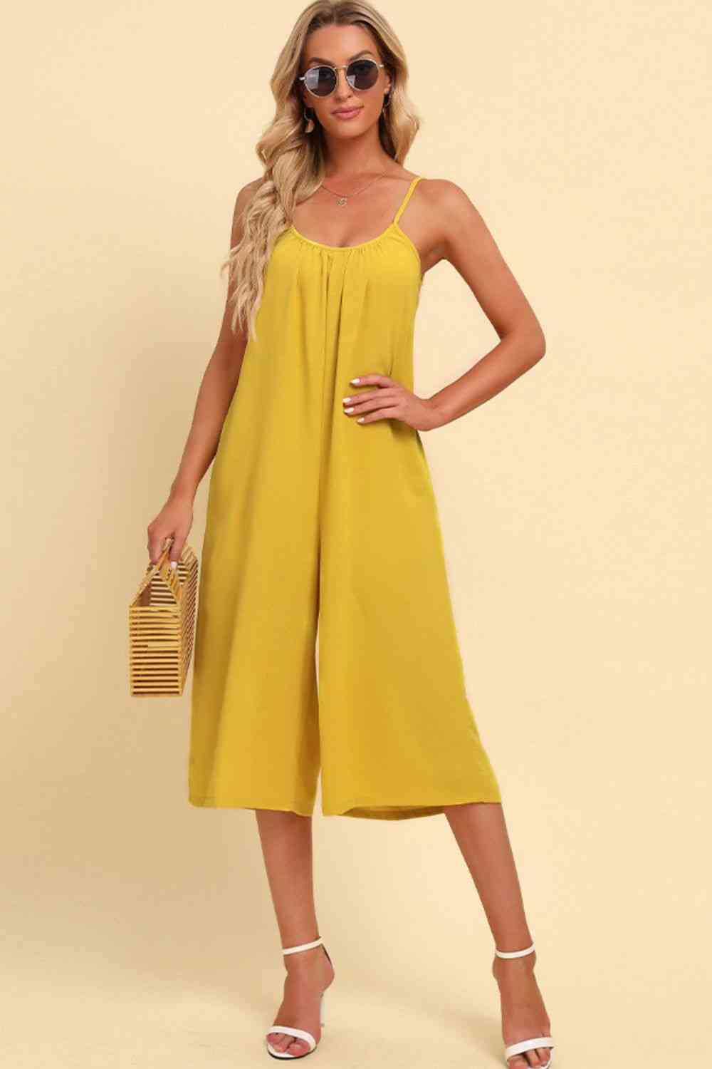 Stilla | Strop Scoop Hals Jumpsuit