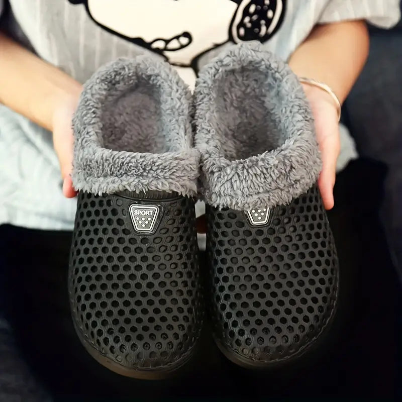 Stilla | Unisex Ortopædiske Hjemmesko Med Skind