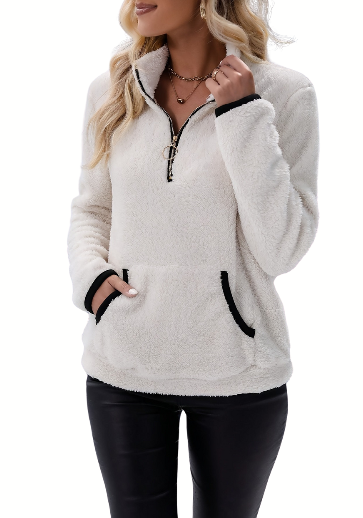 Stilla | Polarfleece Halv Zip Borg