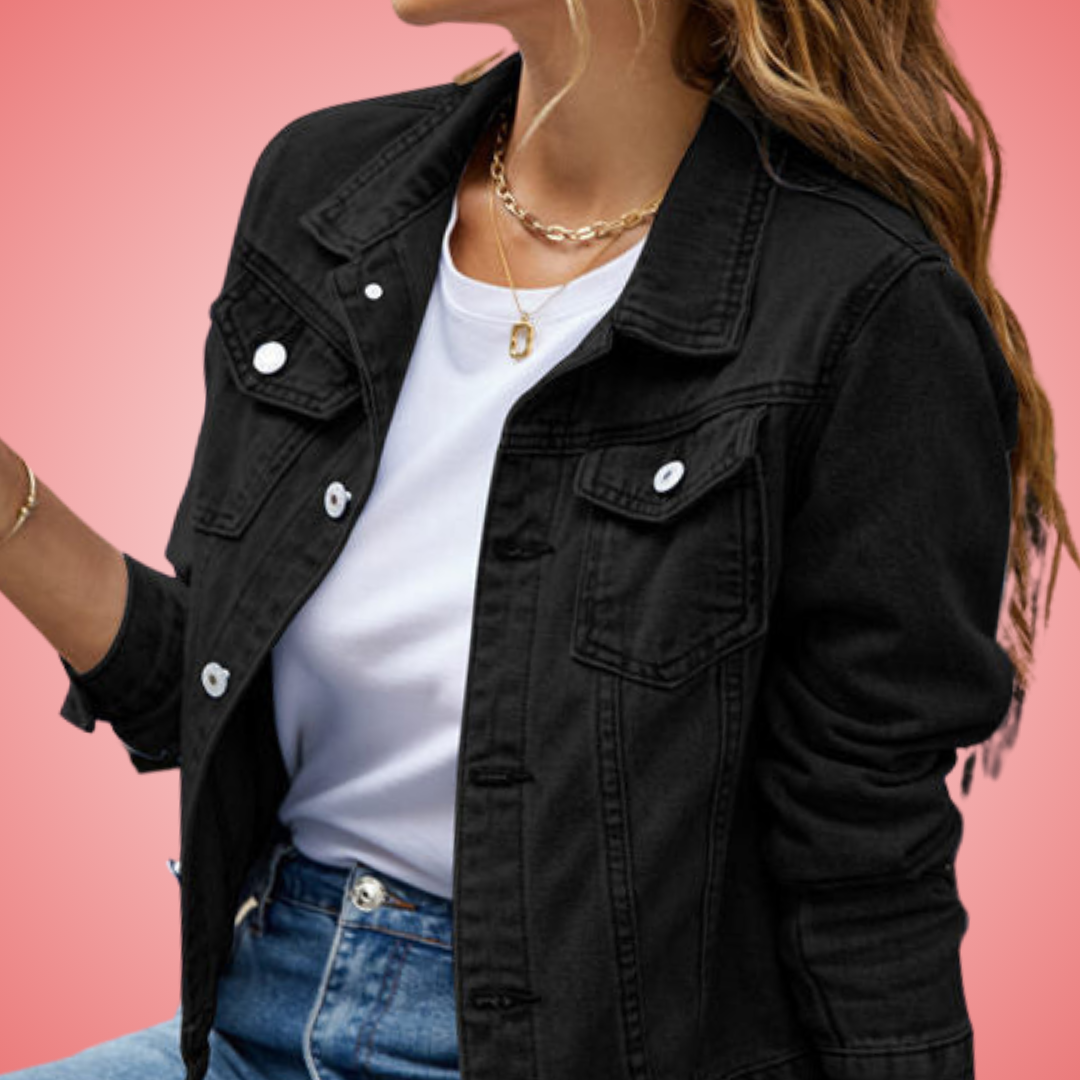 Stilla | Félicité kort denimjakke