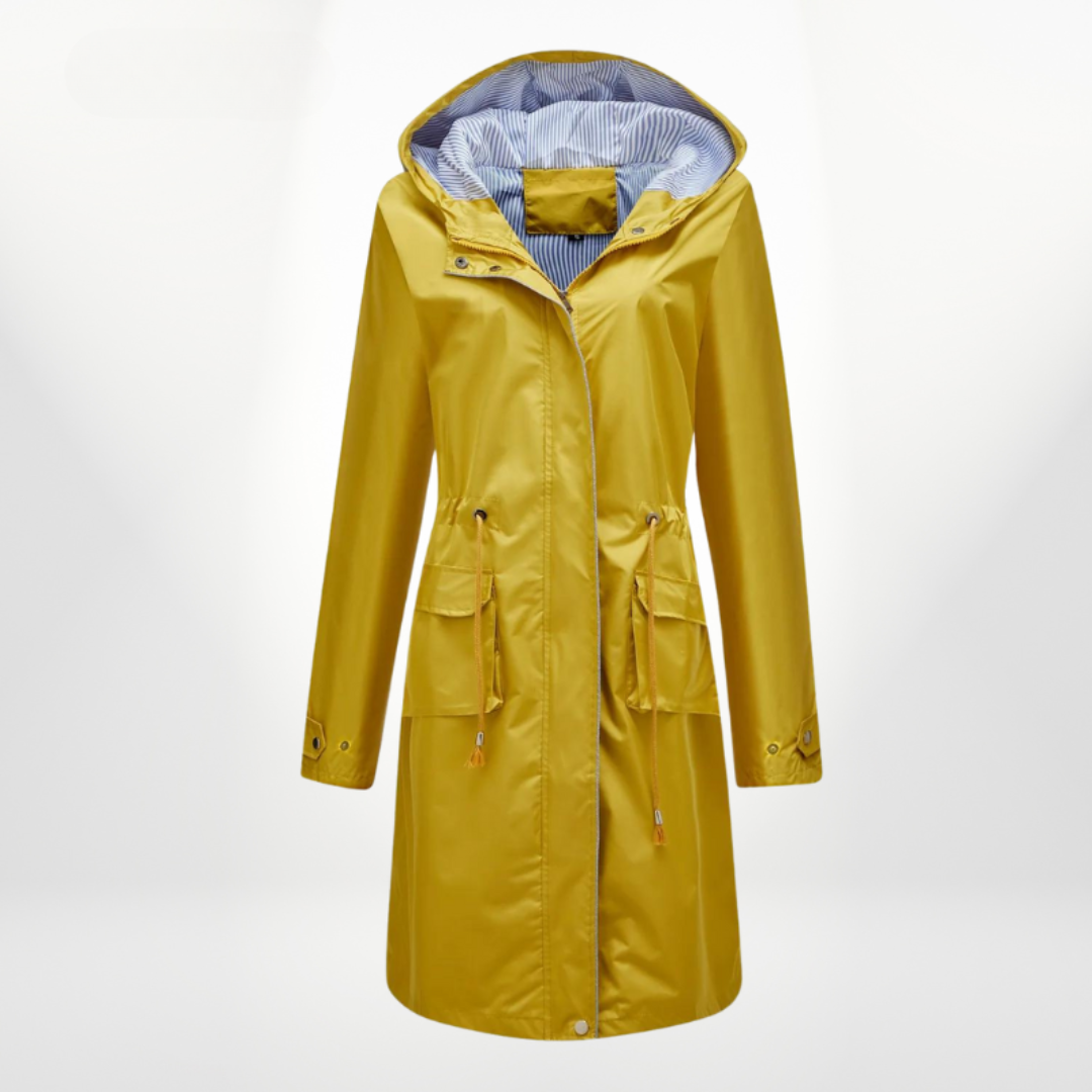 Stilla | Enkel Vandtæt Trenchcoat