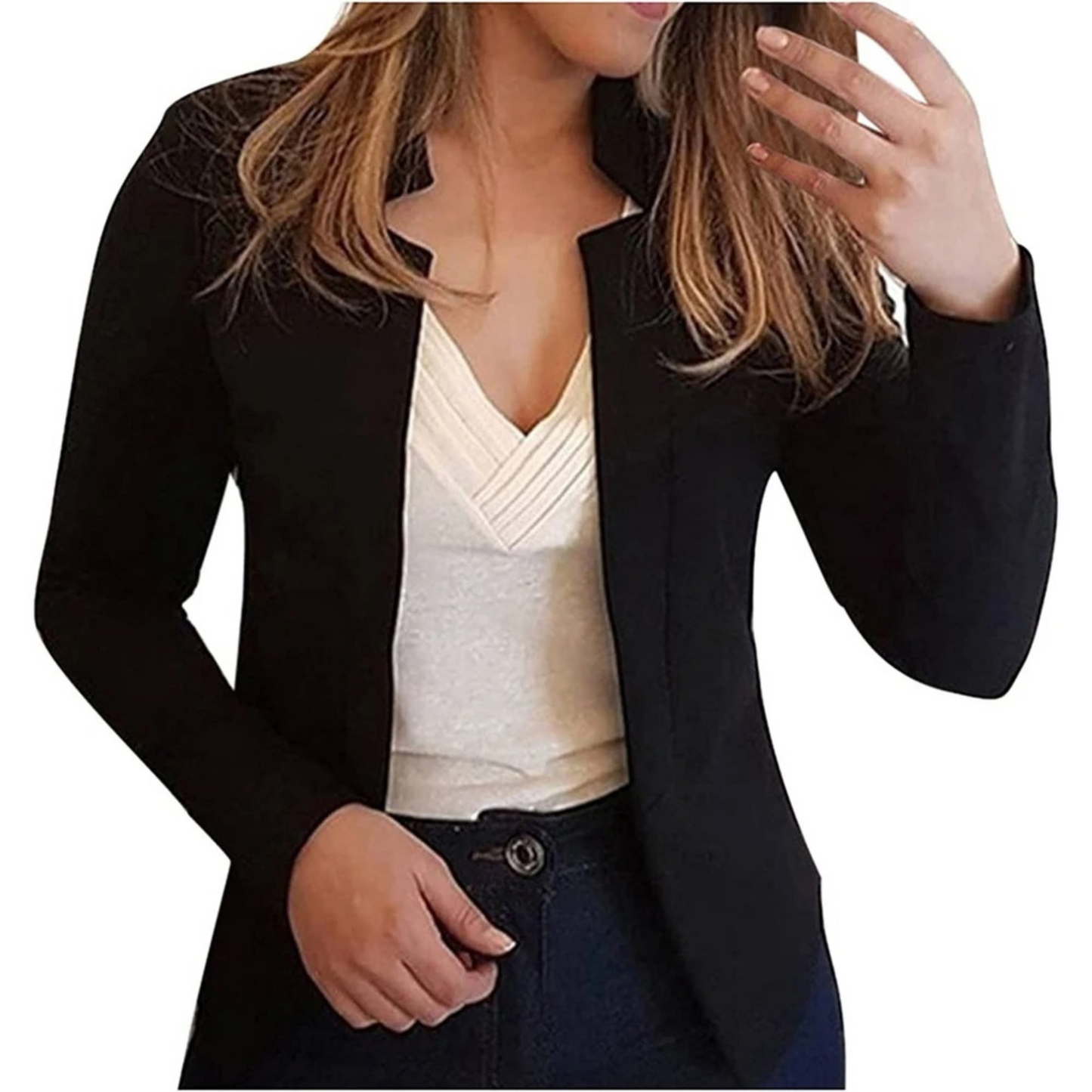 Stilla | Lille Dameblazer, Enkel Cardigan