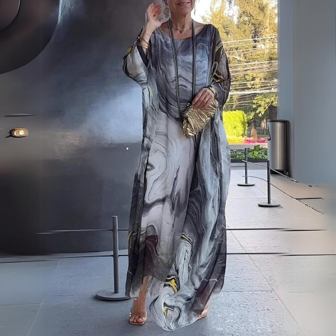 Stilla | Elegant Kjole Af Silke Musselin