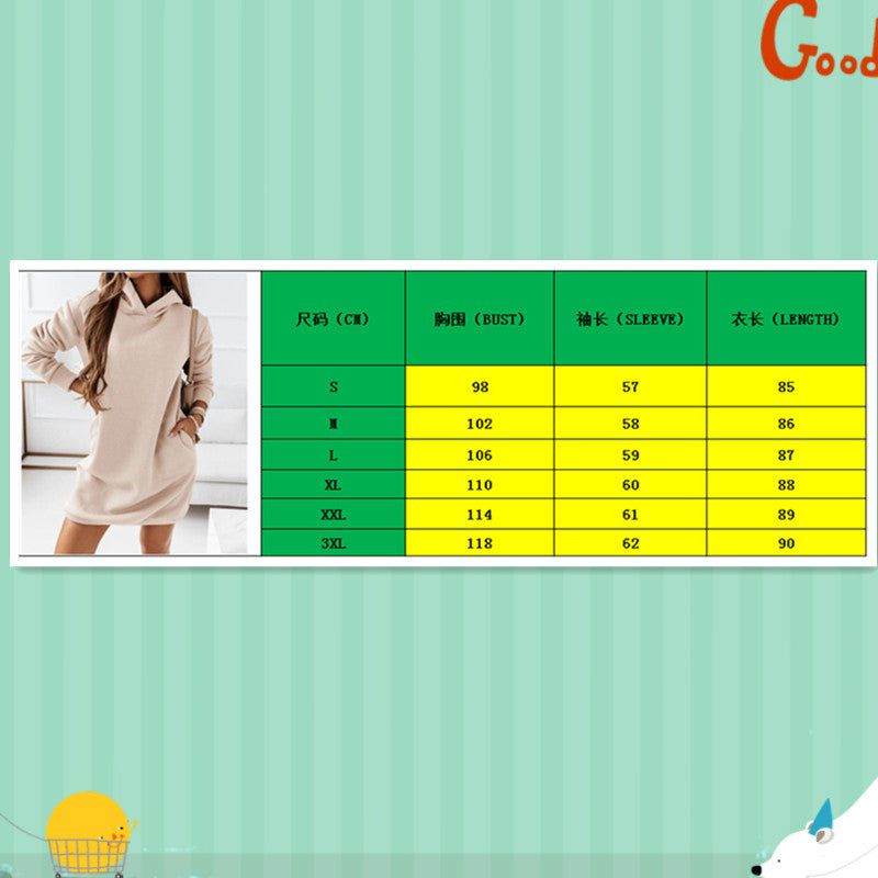 Stilla | Dame Hoodie Kjole