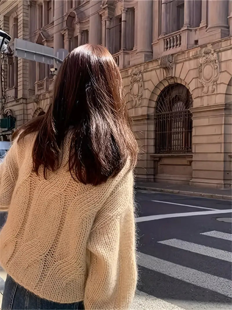 Stilla | Pullover Af Tykt Strik