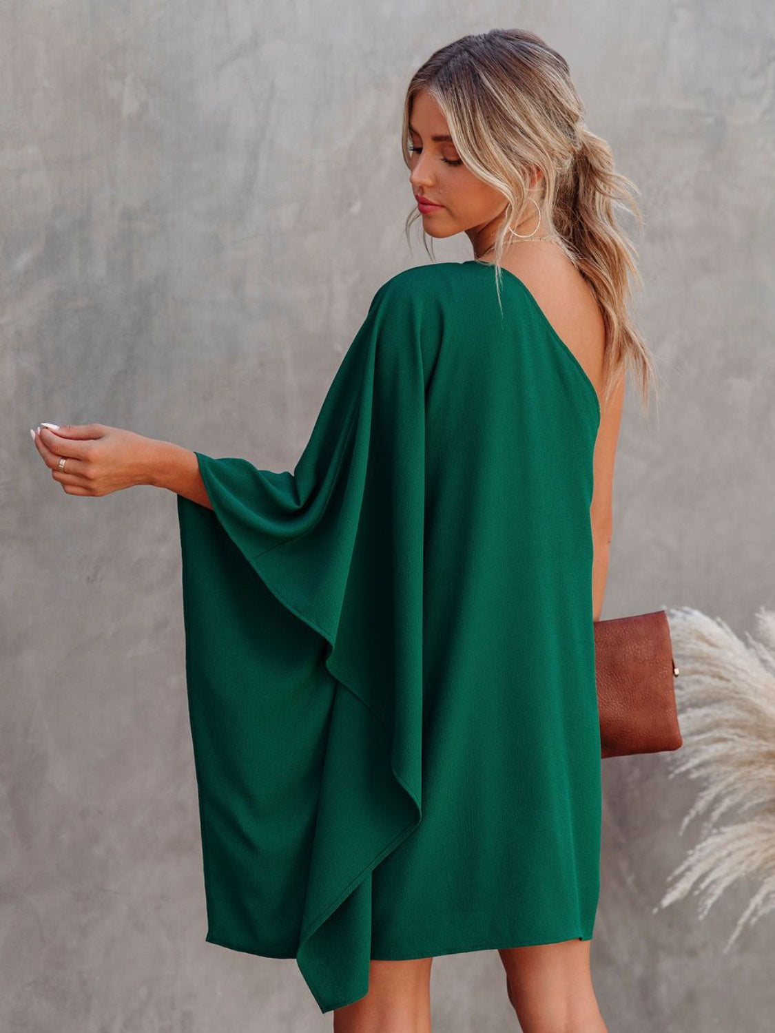 Stilla | Skulder Kimono Ærme Mini Kjole