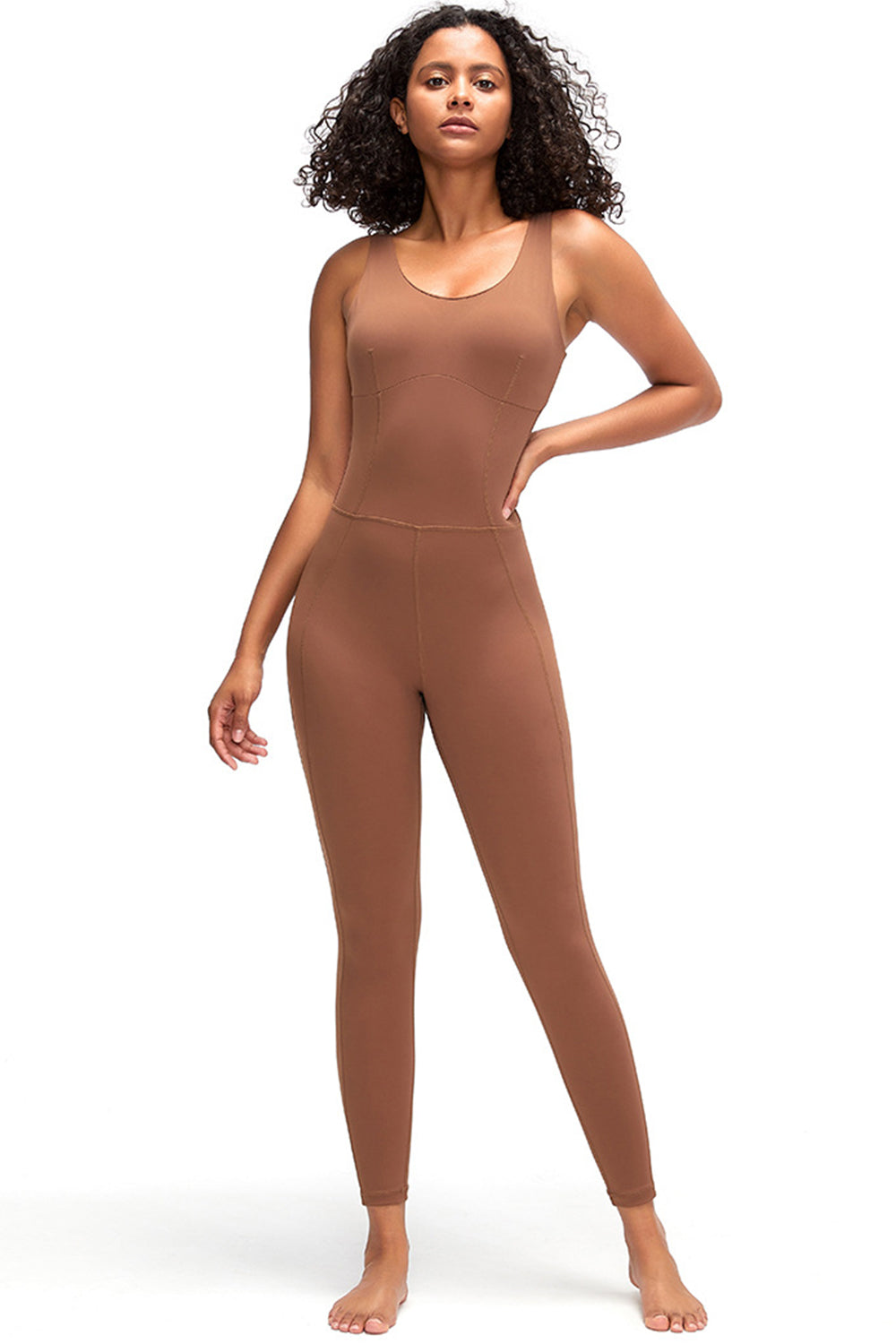 Stilla | Bred Strop Aktiv Jumpsuit