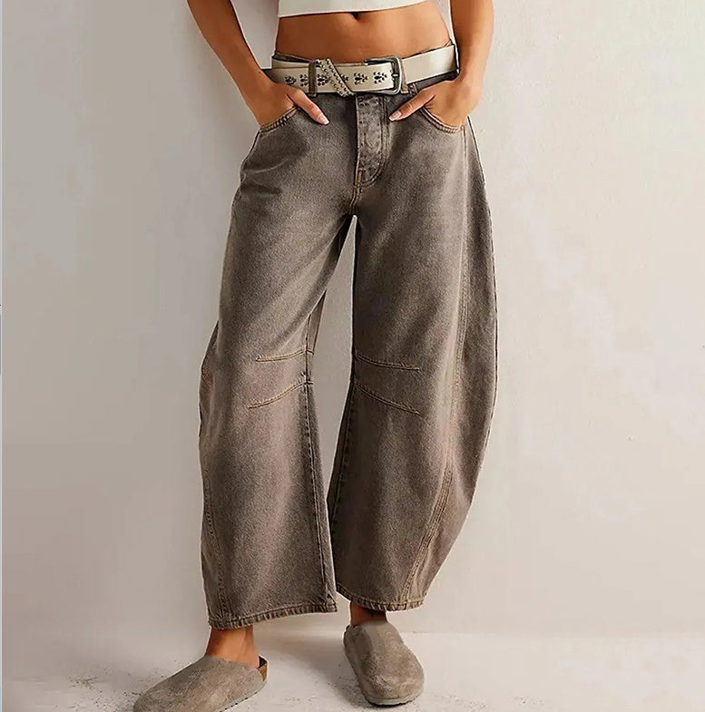 Stilla | Mid|Rise Barrel Jeans