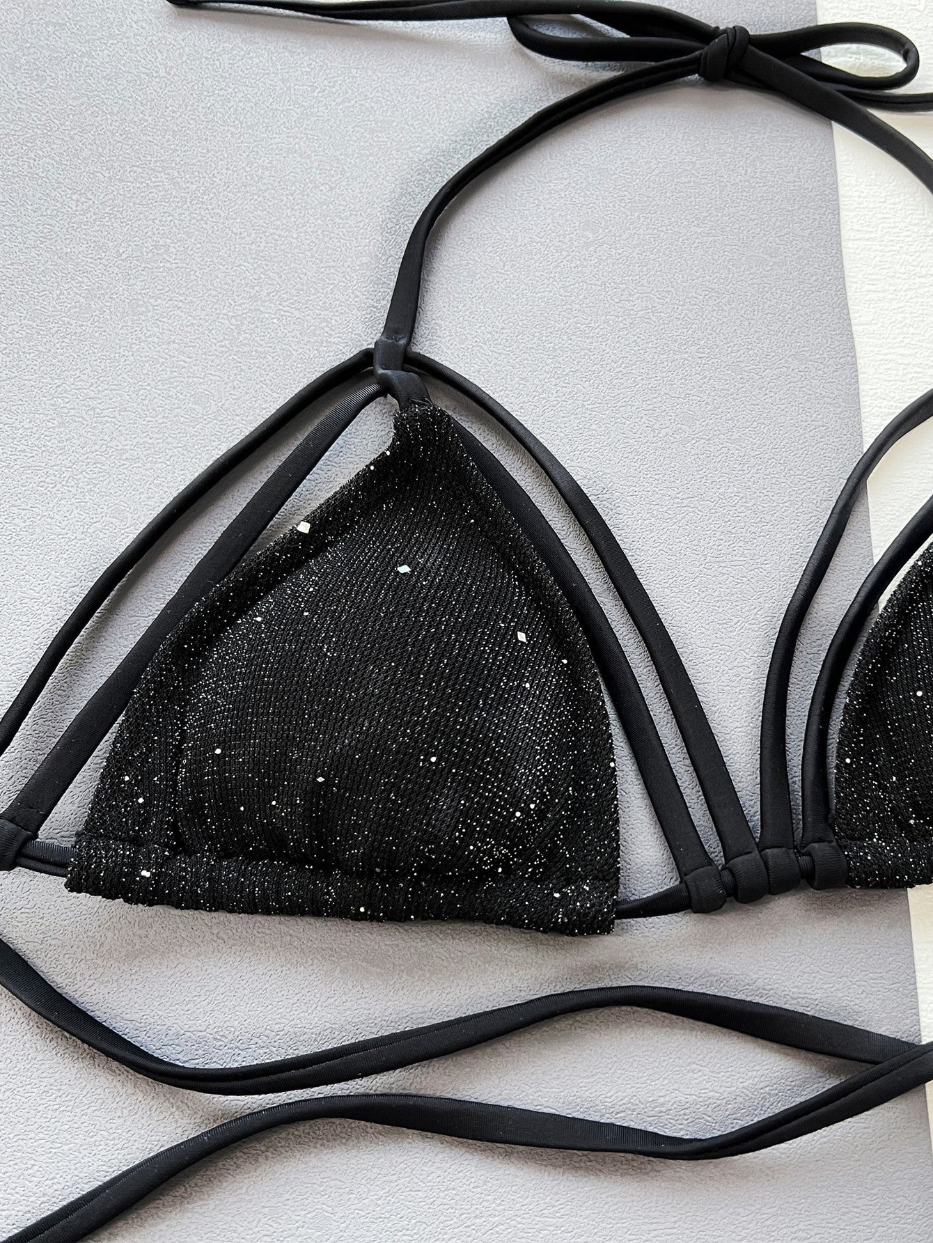 Stilla | Halter Neck Strappy To-delt Bikini Sæt