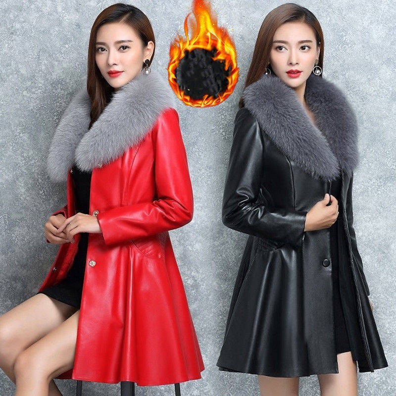 Stilla | Kvinders faux fox fur krave frakke