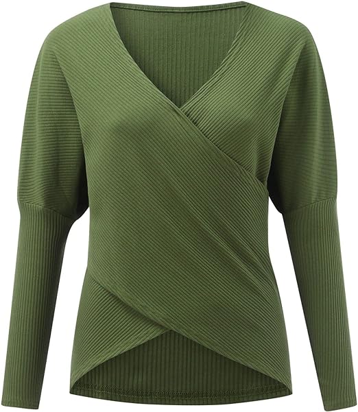 WOLF Gekreuzter Pullover - FashionWOLF