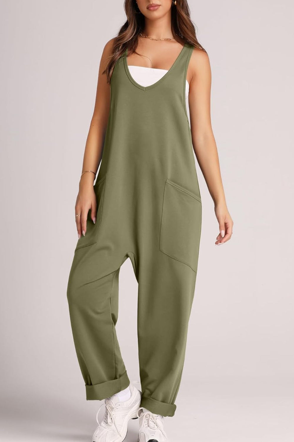 Stilla | Strop Jumpsuit Med Lommer