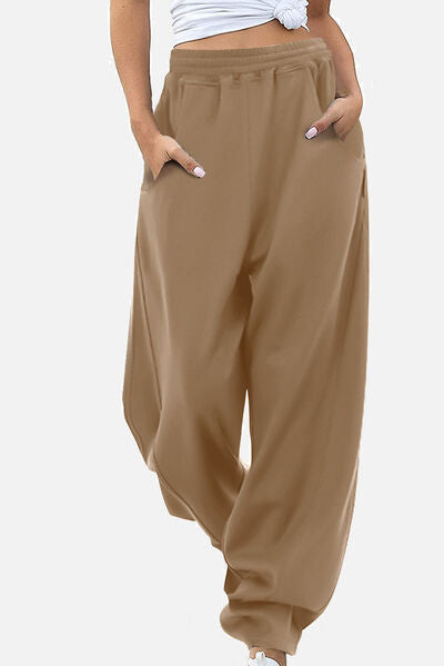 Stilla | Talje Sweatpants Med Lommer