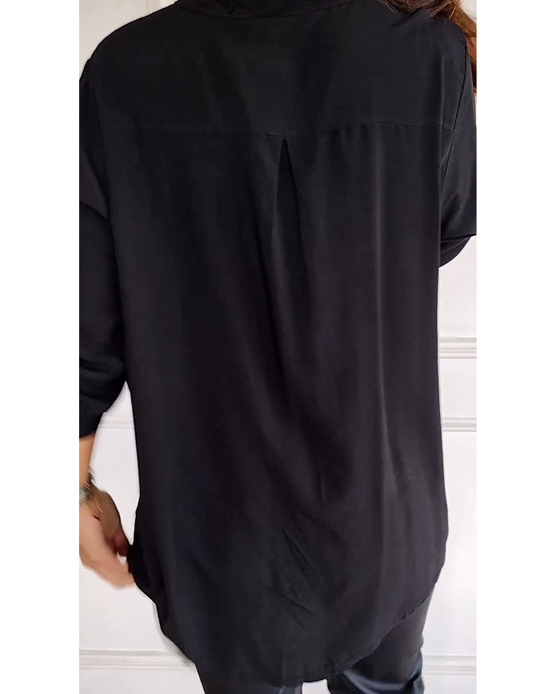 Stilla | Stilfuld Bluse med Glimmer Ikke specificeret Elegant & Strålende