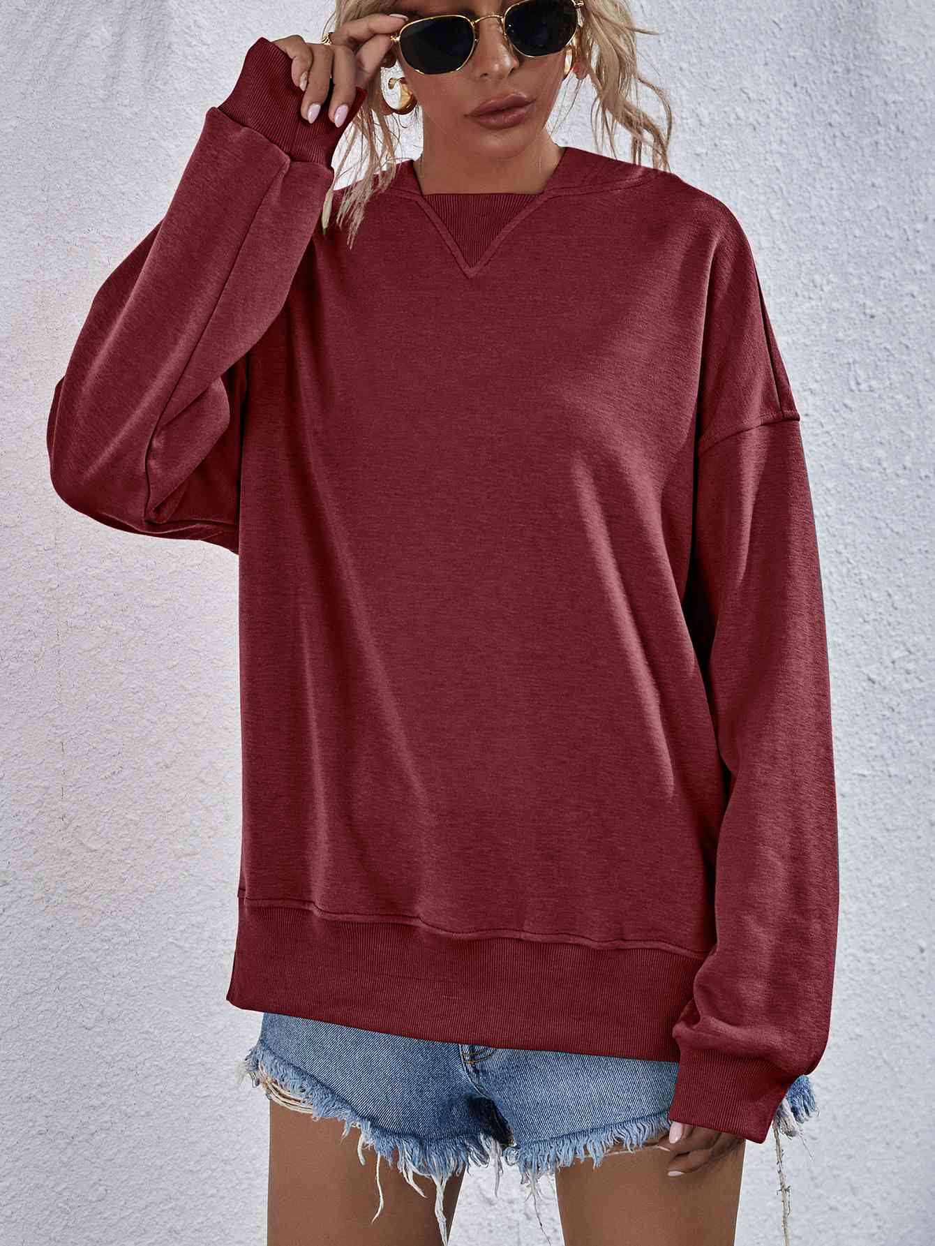 Stilla | Skulderskæring Hoodie