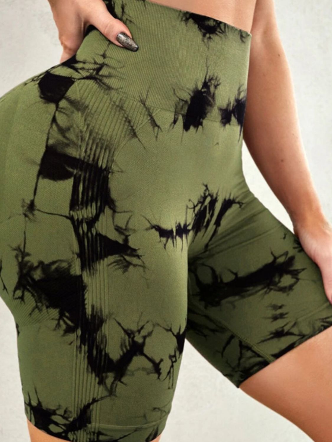 Stilla | Dye Høj Talje Active Shorts