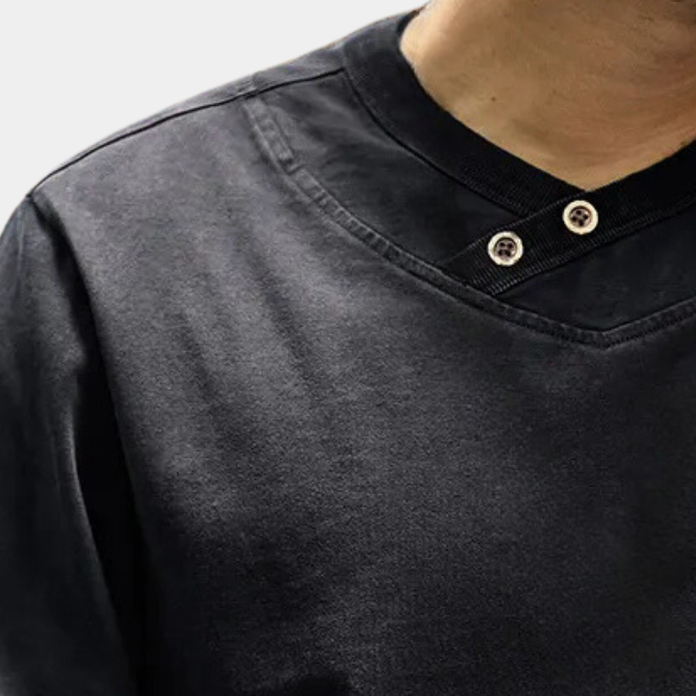 Stilla | Enkel Langærmet T-Shirt til Mænd