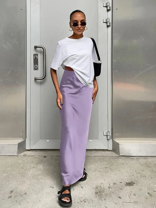 Stilla | Elegant Satin Nederdele
